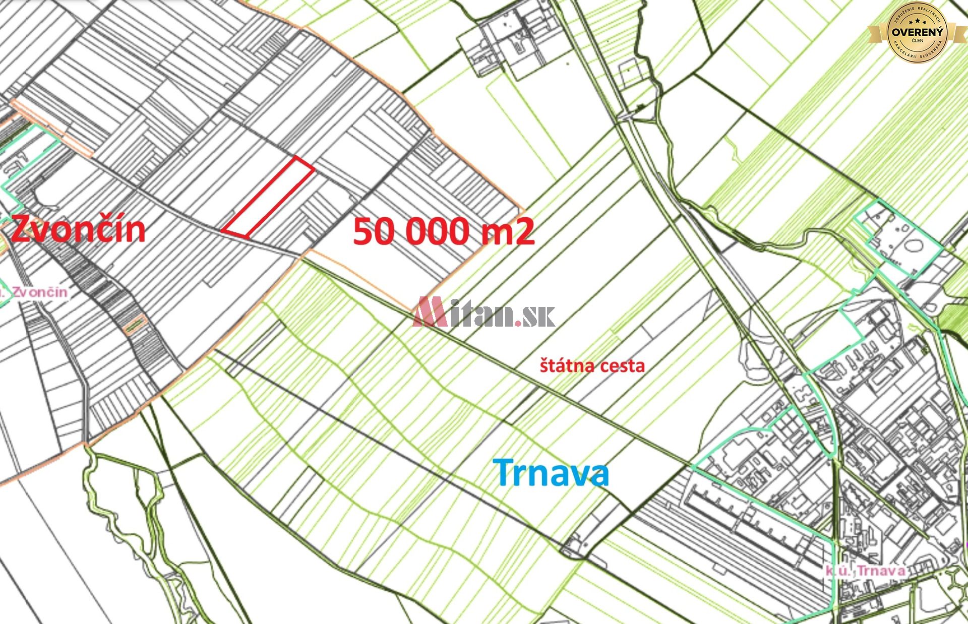 Mapa Zvončín - Trnava 1.jpg
