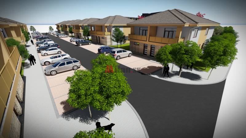 predaj, pozemky pre bytovú výstavbu, CENTRO Čierna Voda - vizualizácia viladomy